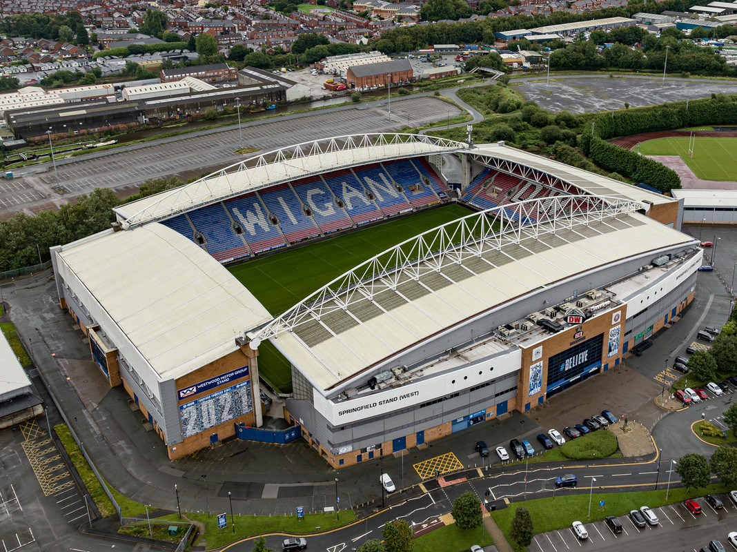Sân vận động DW – Ngôi nhà tự hào của câu lạc bộ Wigan Athletic