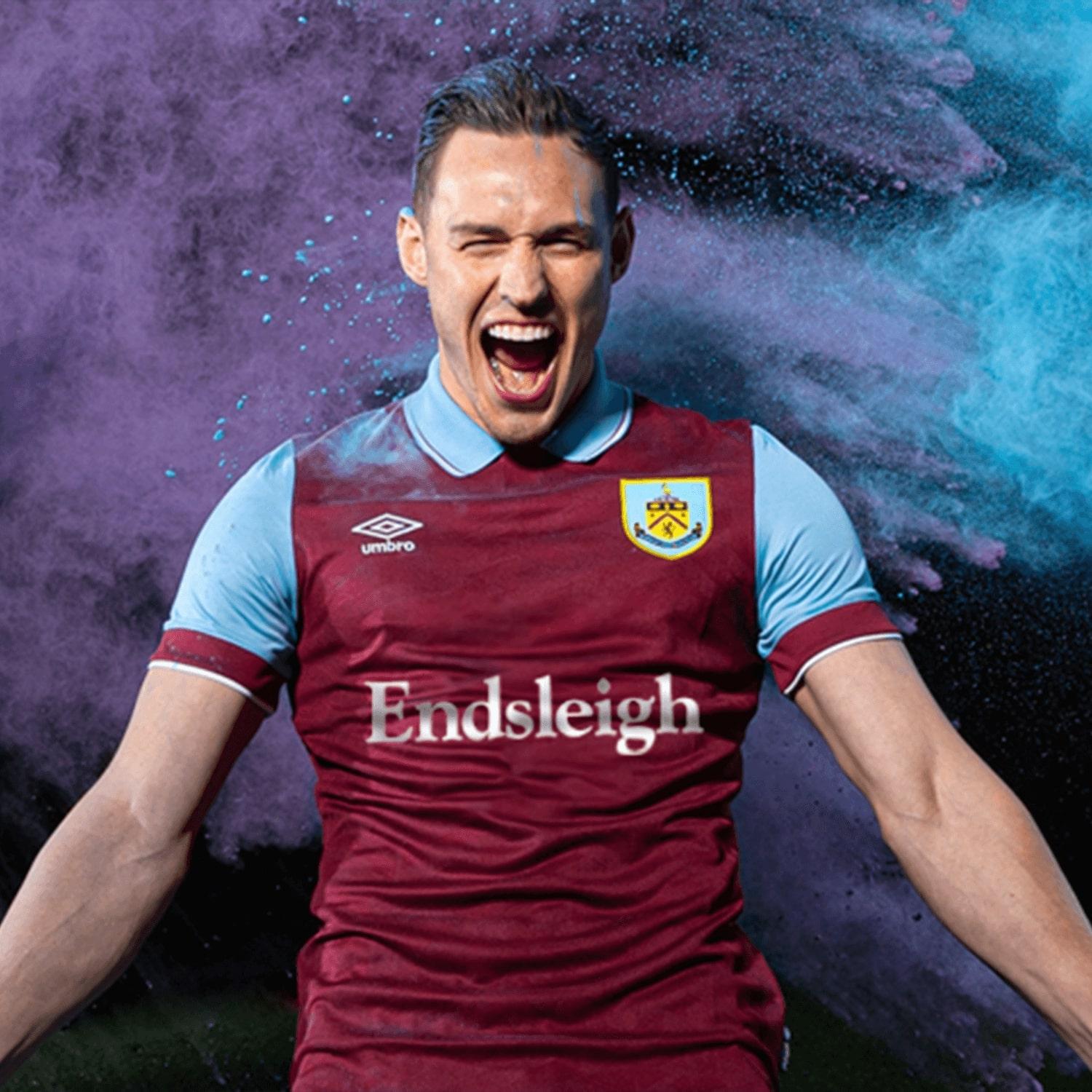 Burnley 23-24 kit classic sponsor