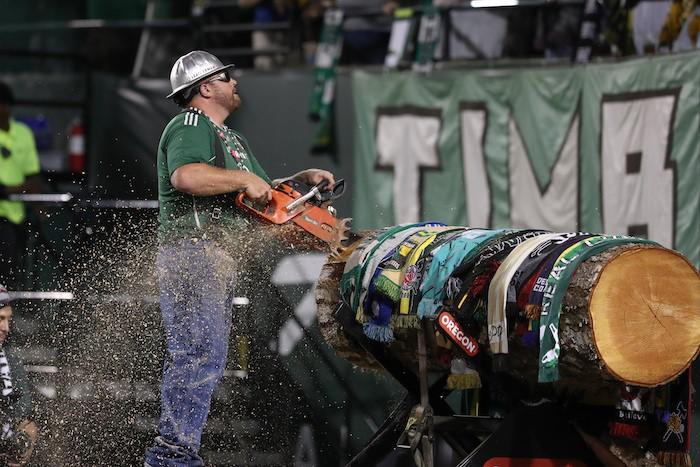 Portland Timbers goal celebration