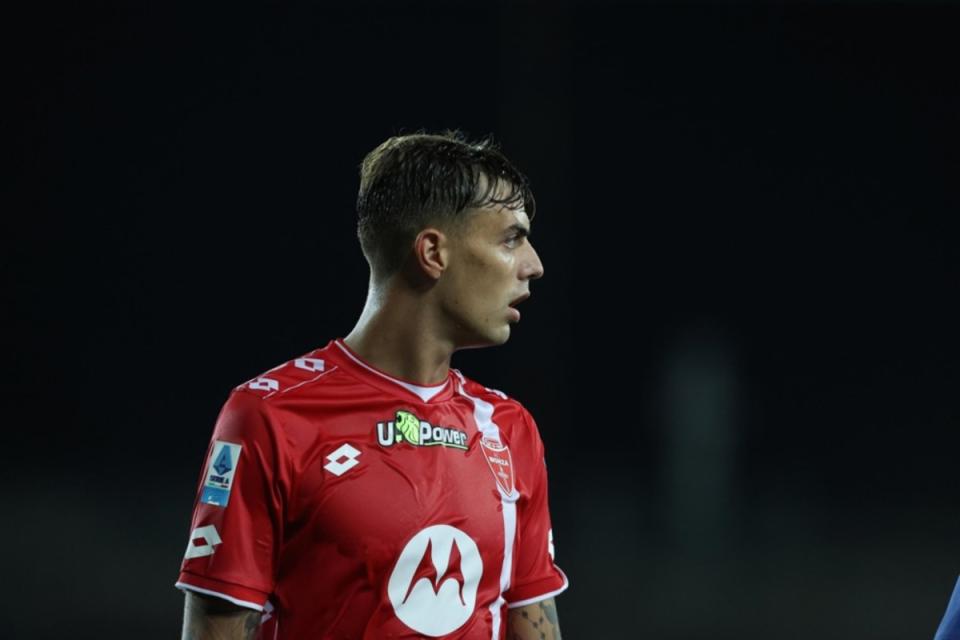 Daniel Maldini trong màu áo Monza