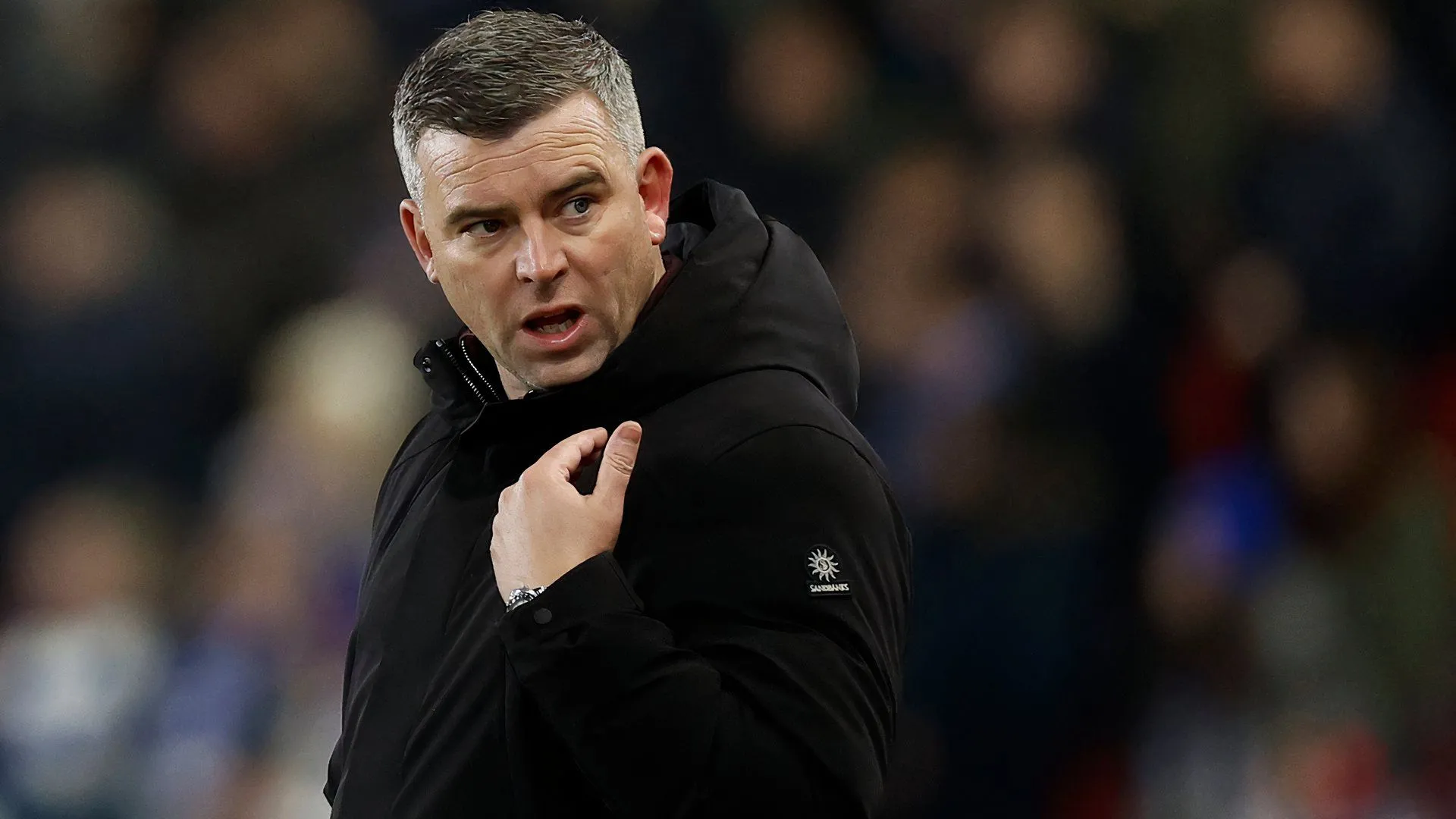 Steven Schumacher khi còn dẫn dắt Stoke City trước khi đến Bolton