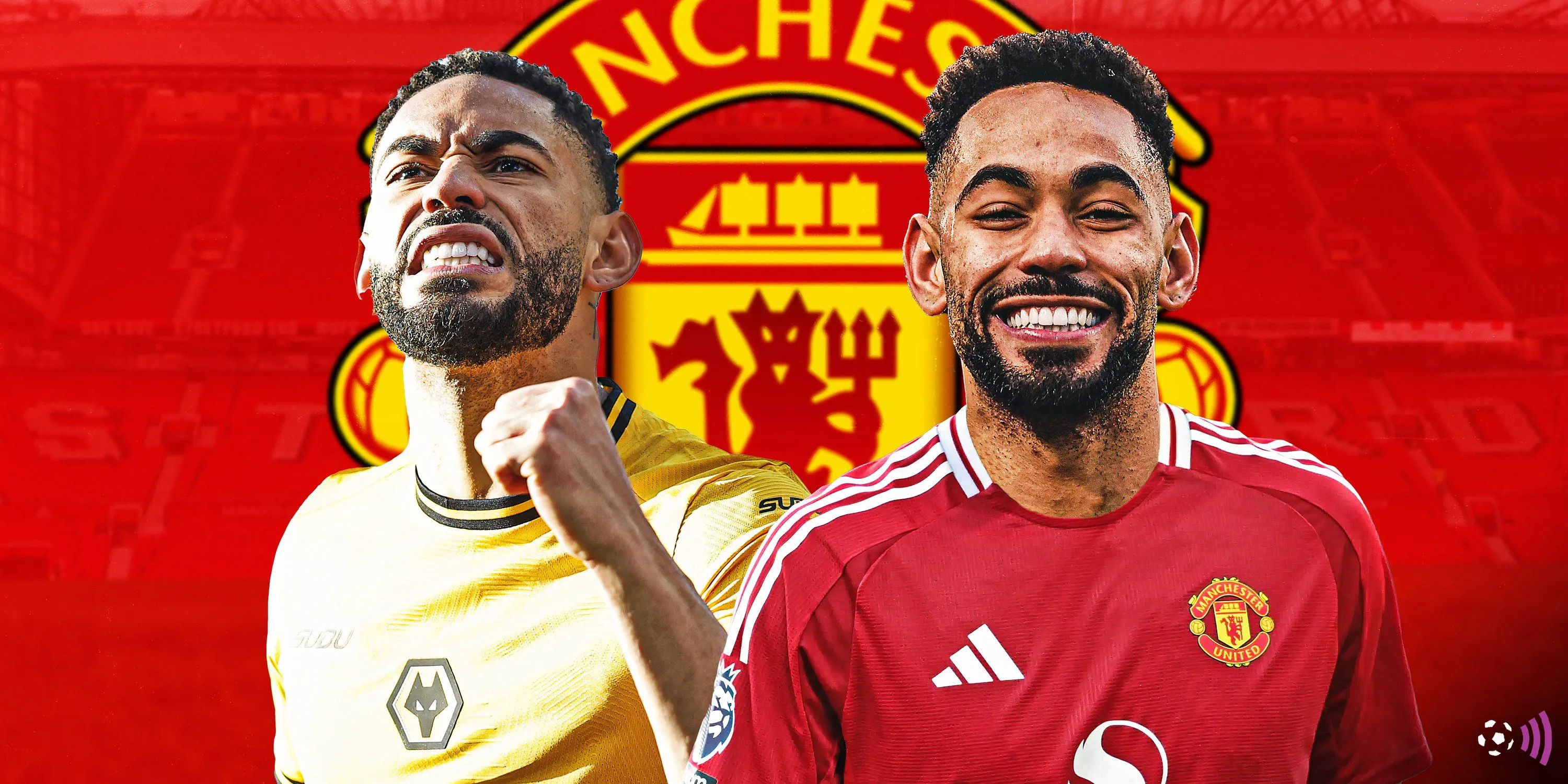 Tiền đạo Matheus Cunha của Wolves trong một trận đấu Premier League, mục tiêu của Man Utd