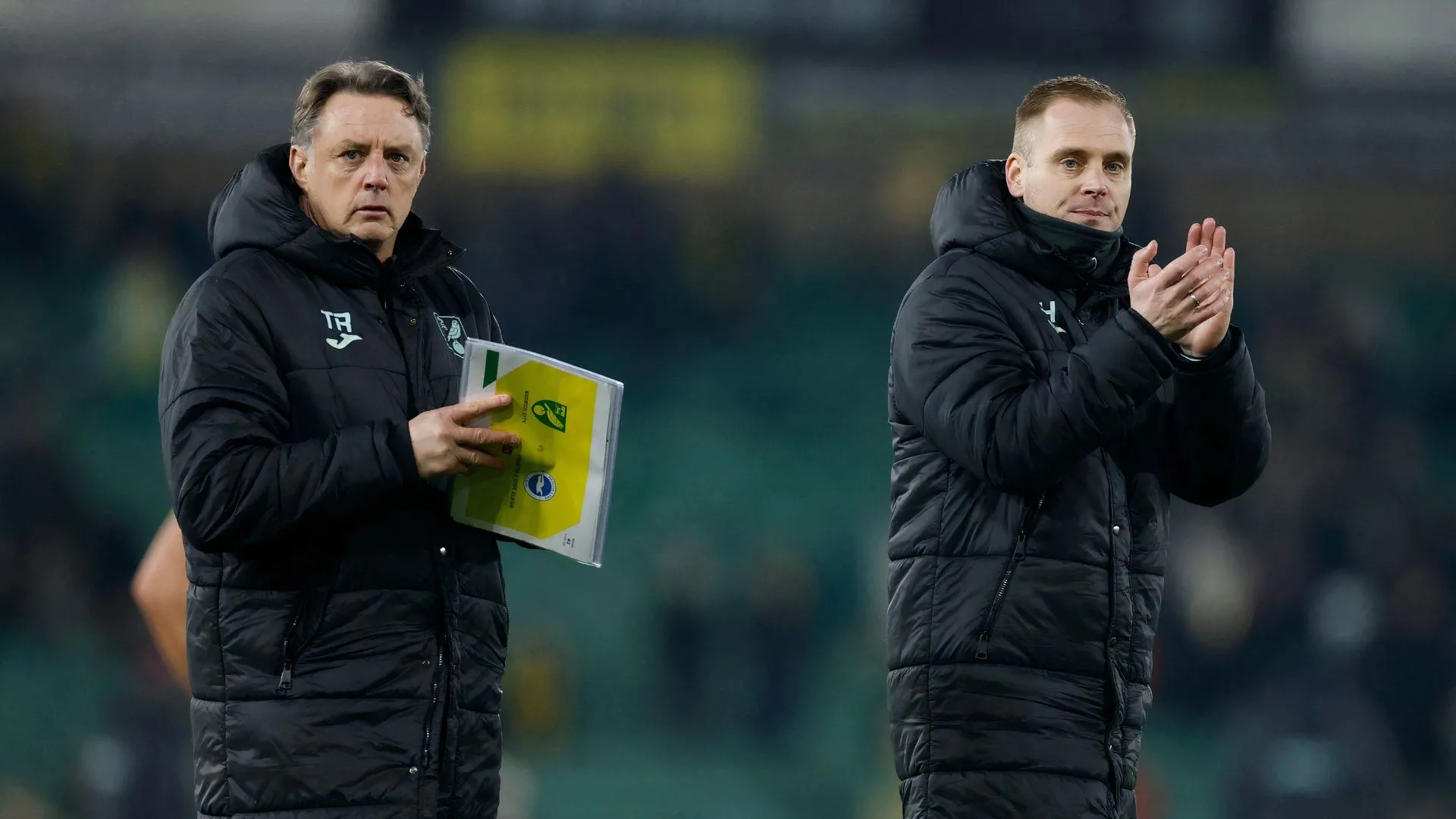 Huấn luyện viên Johannes Hoff Thorup trong thời gian dẫn dắt Norwich City