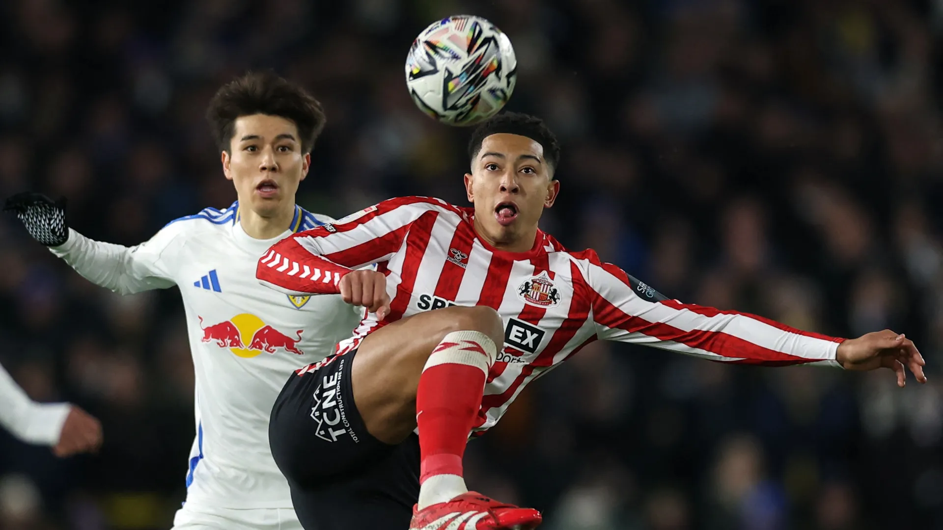 Jobe Bellingham trong màu áo Sunderland