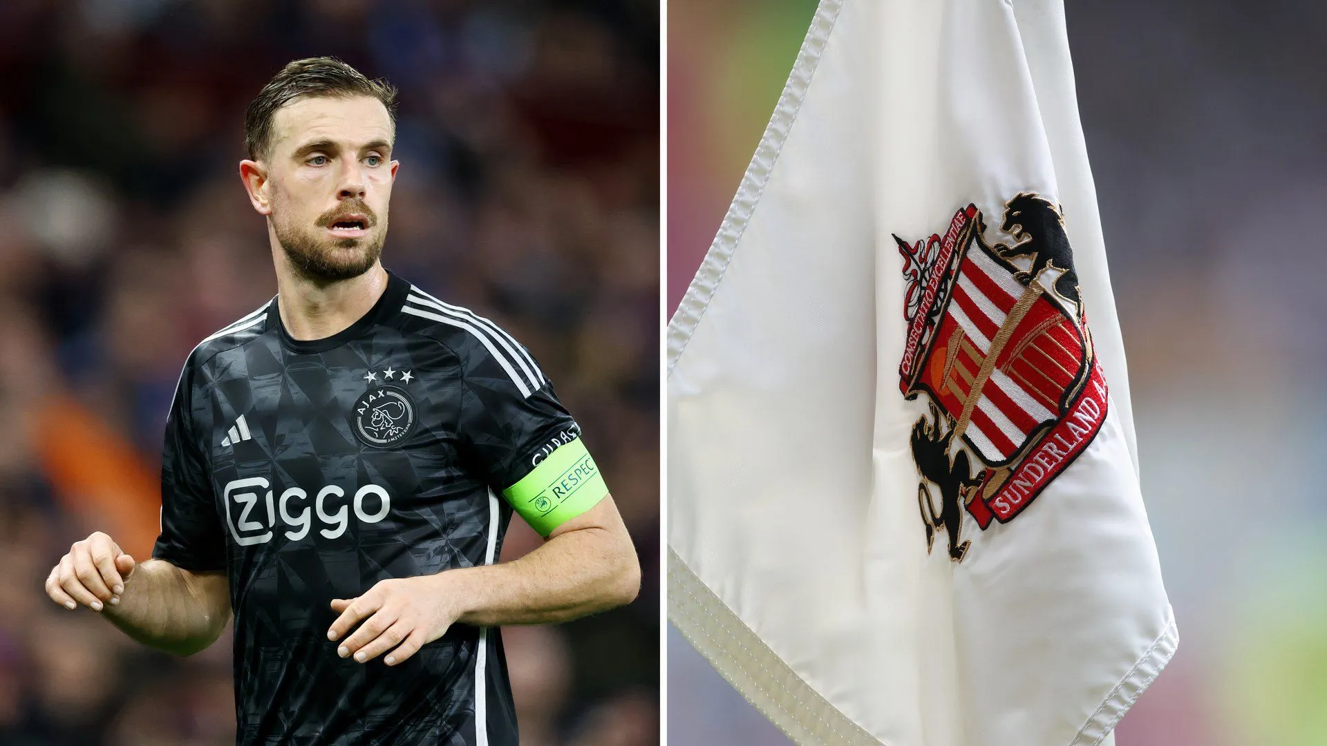 Jordan Henderson trong màu áo câu lạc bộ Sunderland