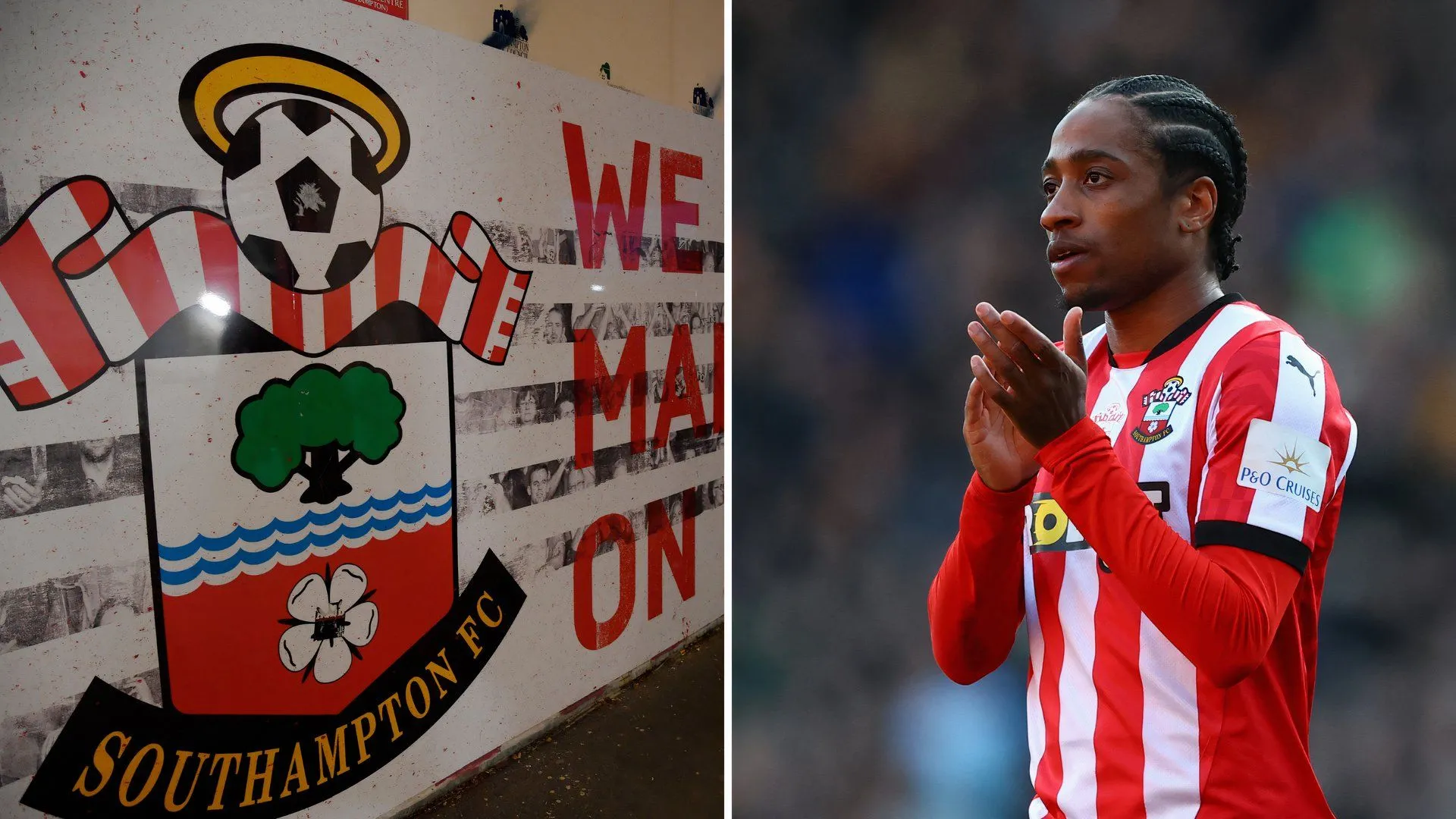Kyle Walker-Peters mặc áo đấu Southampton