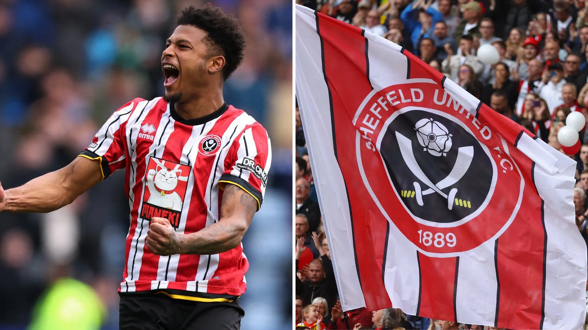 Rhian Brewster trong màu áo Sheffield United