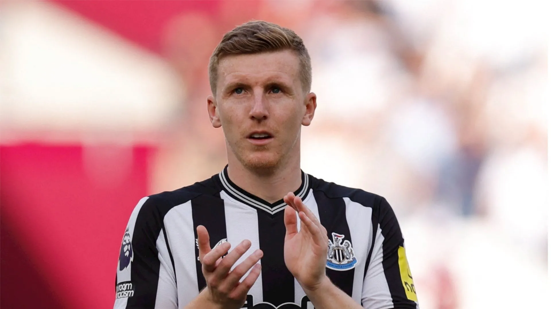 Sân vận động St James' Park của Newcastle United, nơi Matt Targett đang đối mặt với tương lai bất định