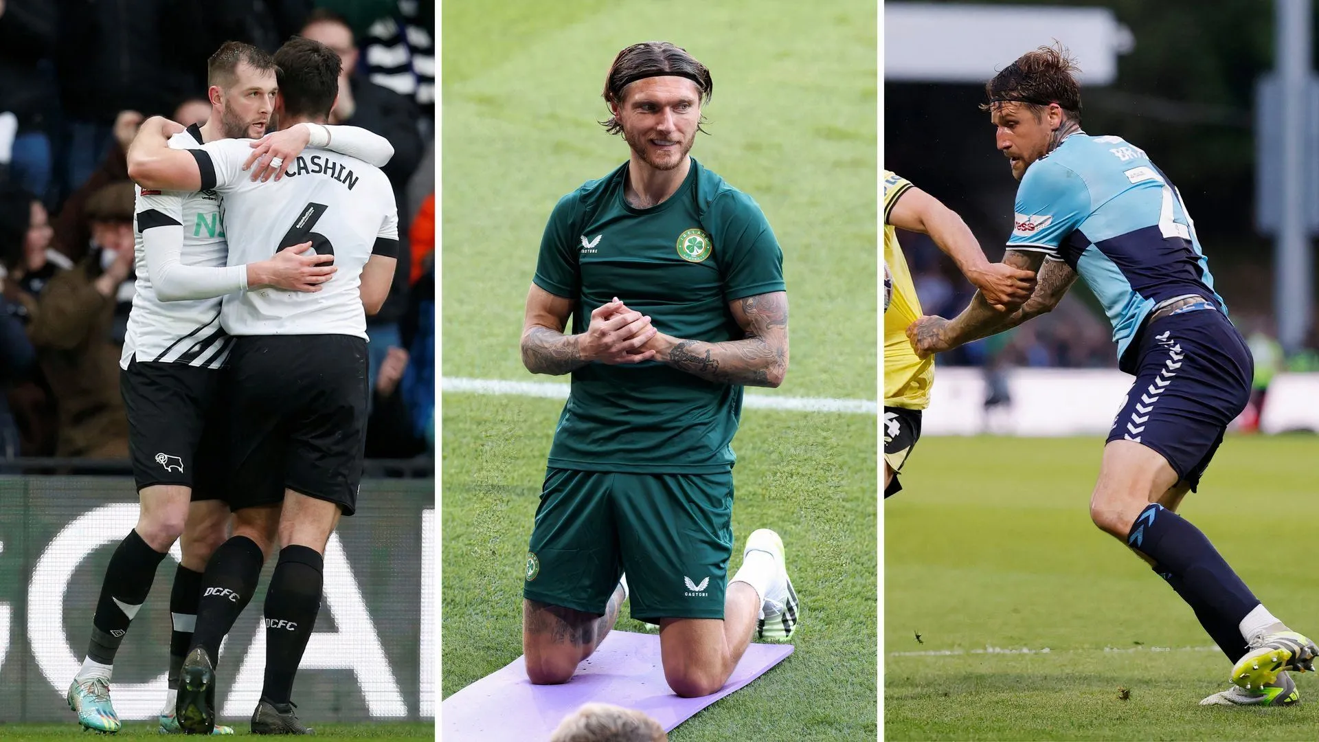 Tom Barkhuizen cùng hai cầu thủ rời Derby County khác là Jeff Hendrick và Sonny Bradley