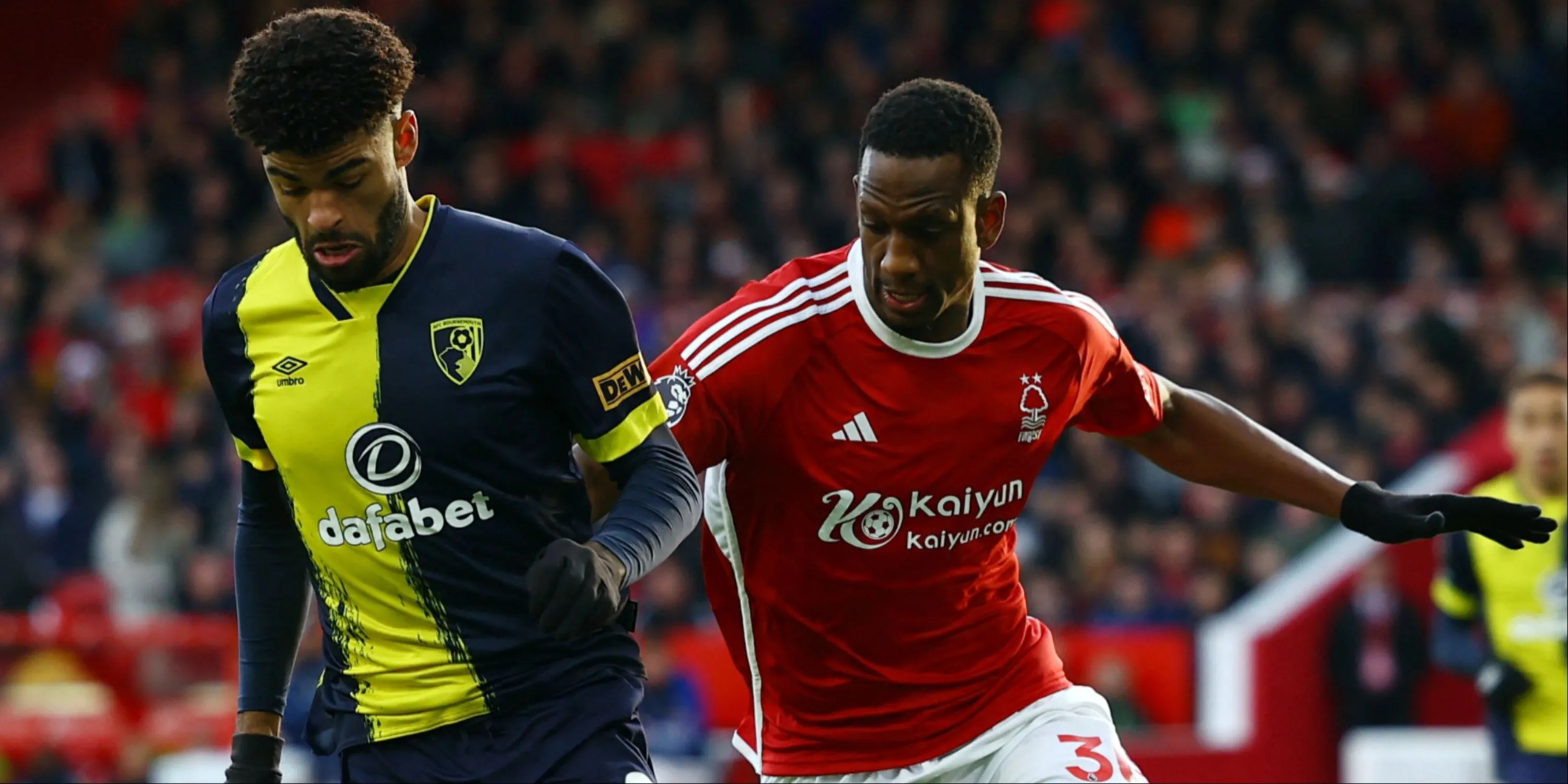 Các cầu thủ Nottingham Forest ăn mừng sau một bàn thắng