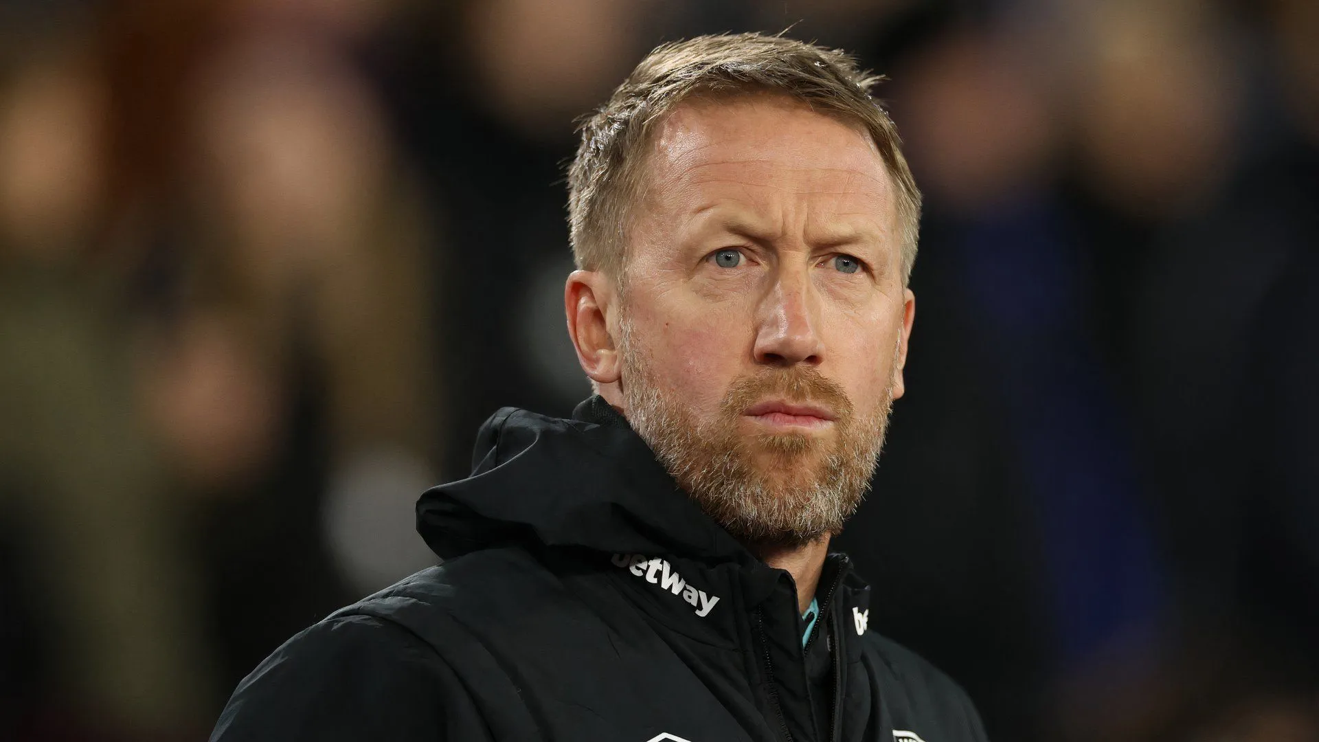 Graham Potter, người được đề cập trong bối cảnh tin đồn chuyển nhượng West Ham