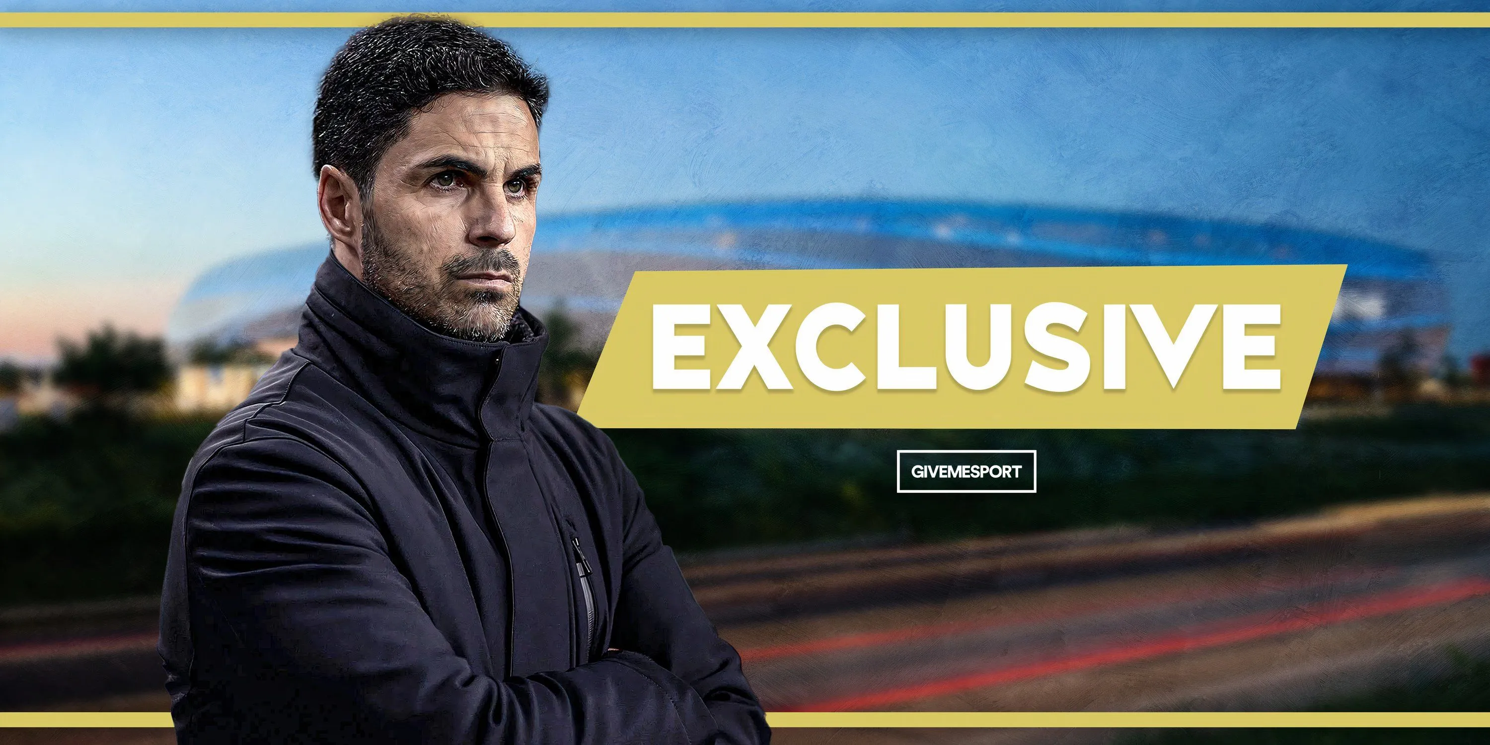 HLV Arsenal Mikel Arteta trên sân tập