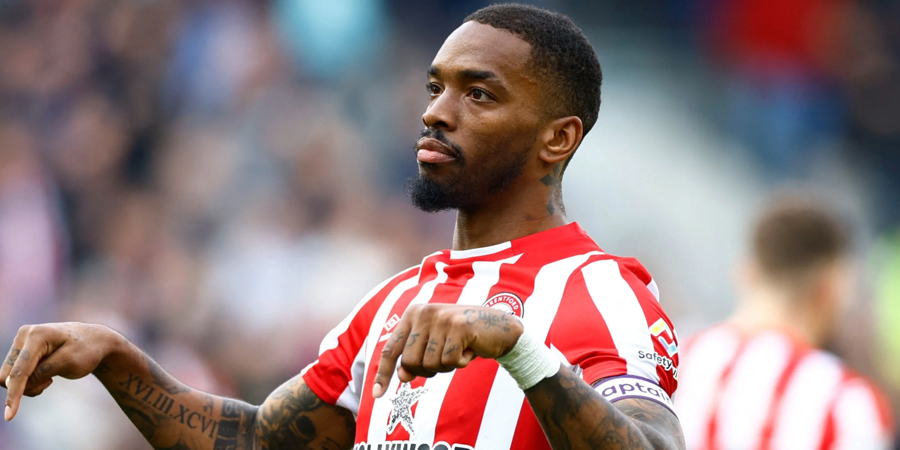 Ivan Toney trong màu áo Brentford
