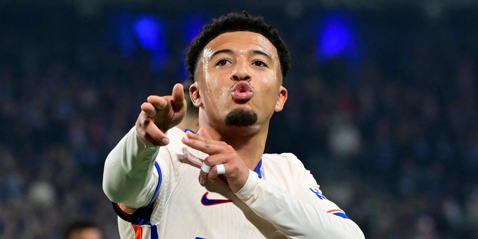 Jadon Sancho trong màu áo Manchester United