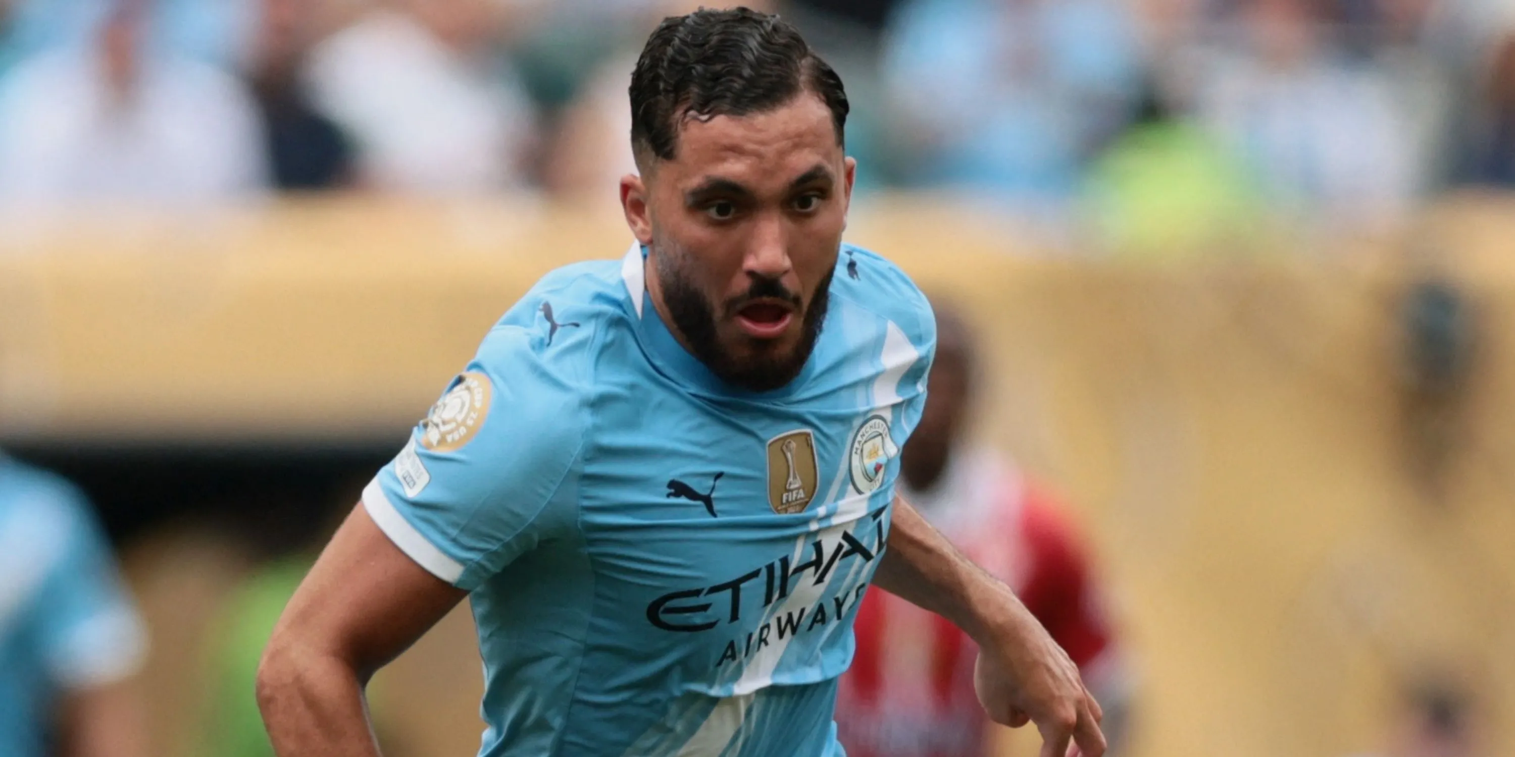 Rayan Cherki trong màu áo Man City ra mắt tại CWC