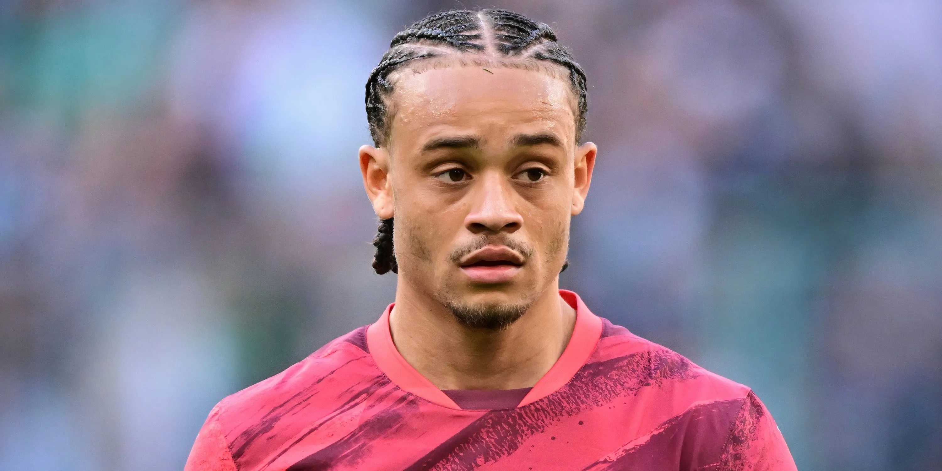 Xavi Simons trong màu áo RB Leipzig thi đấu