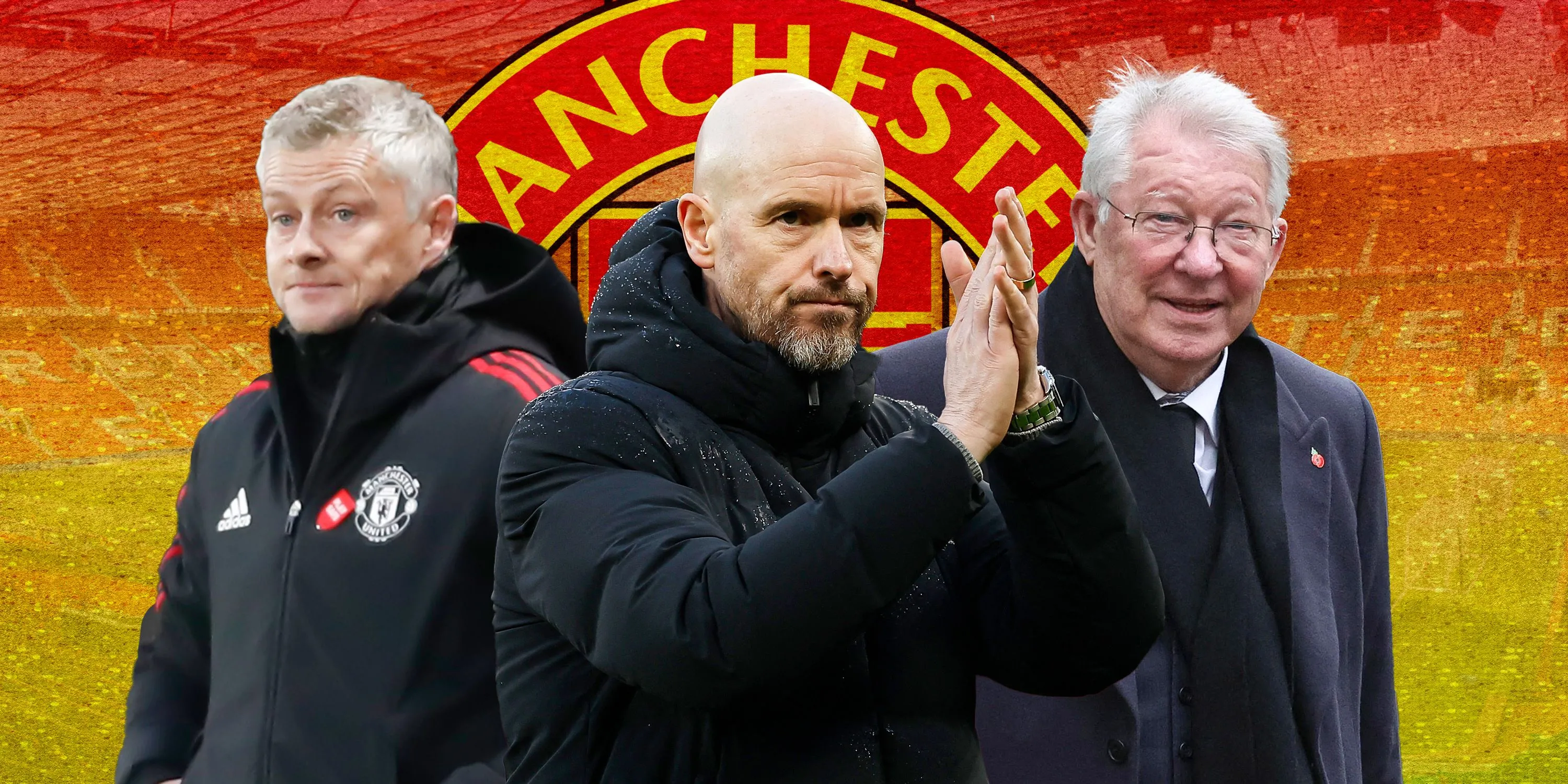 Các huấn luyện viên Manchester United trong kỷ nguyên hậu Sir Alex Ferguson bao gồm Ole Gunnar Solskjaer và Erik ten Hag, đối mặt với áp lực lớn tại Old Trafford