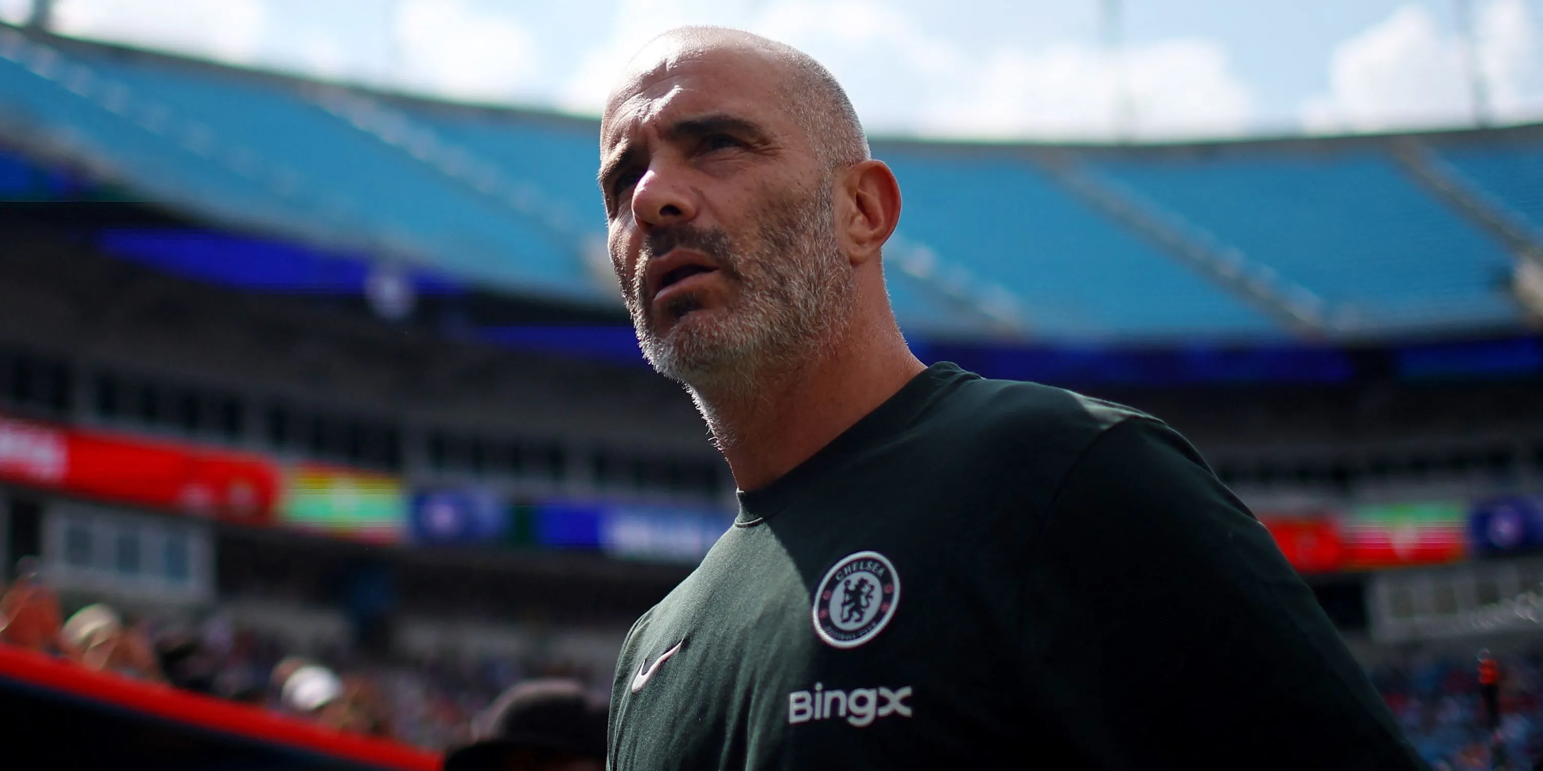HLV Enzo Maresca của Chelsea, người đang dẫn dắt công cuộc chuyển nhượng đầy tham vọng tại Stamford Bridge