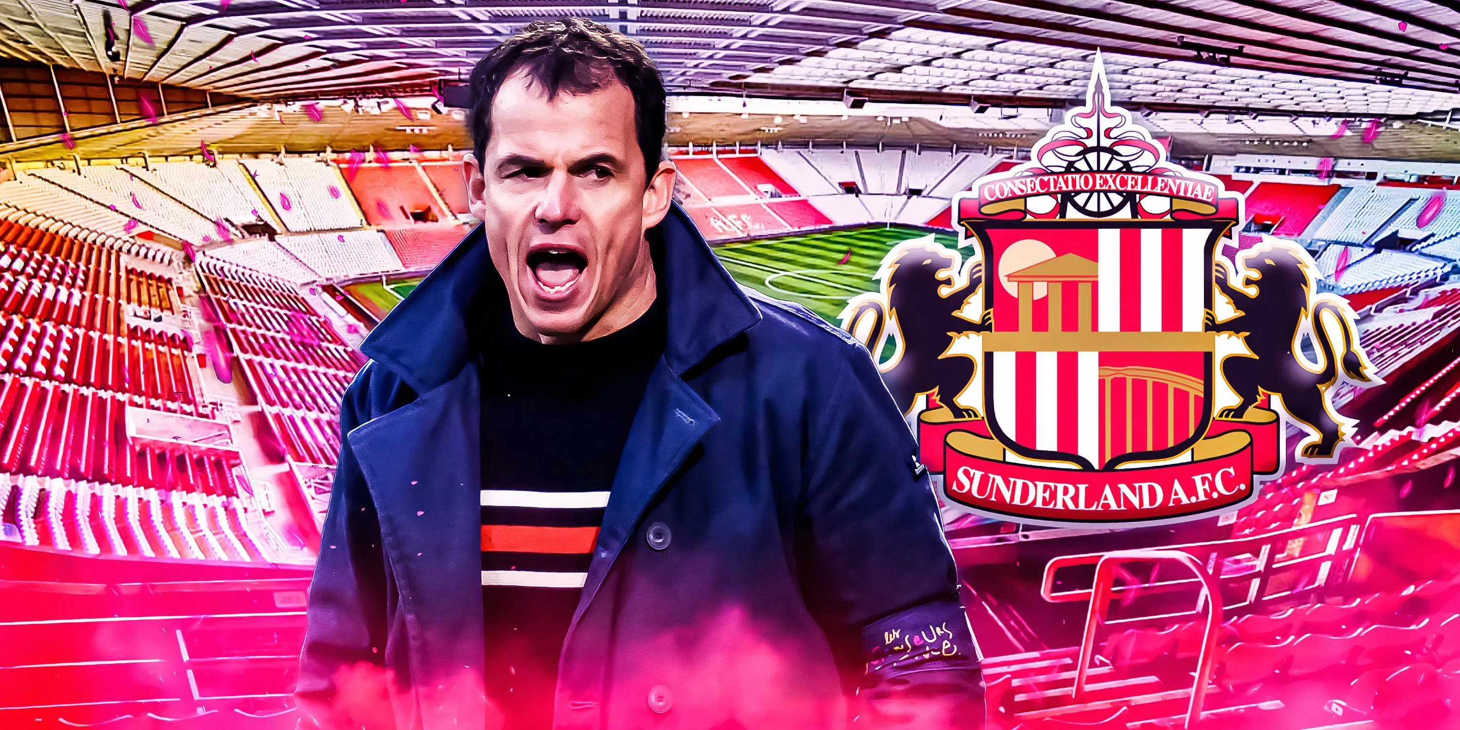 HLV Regis Le Bris của Sunderland tại Stadium of Light, sân nhà của Mèo Đen