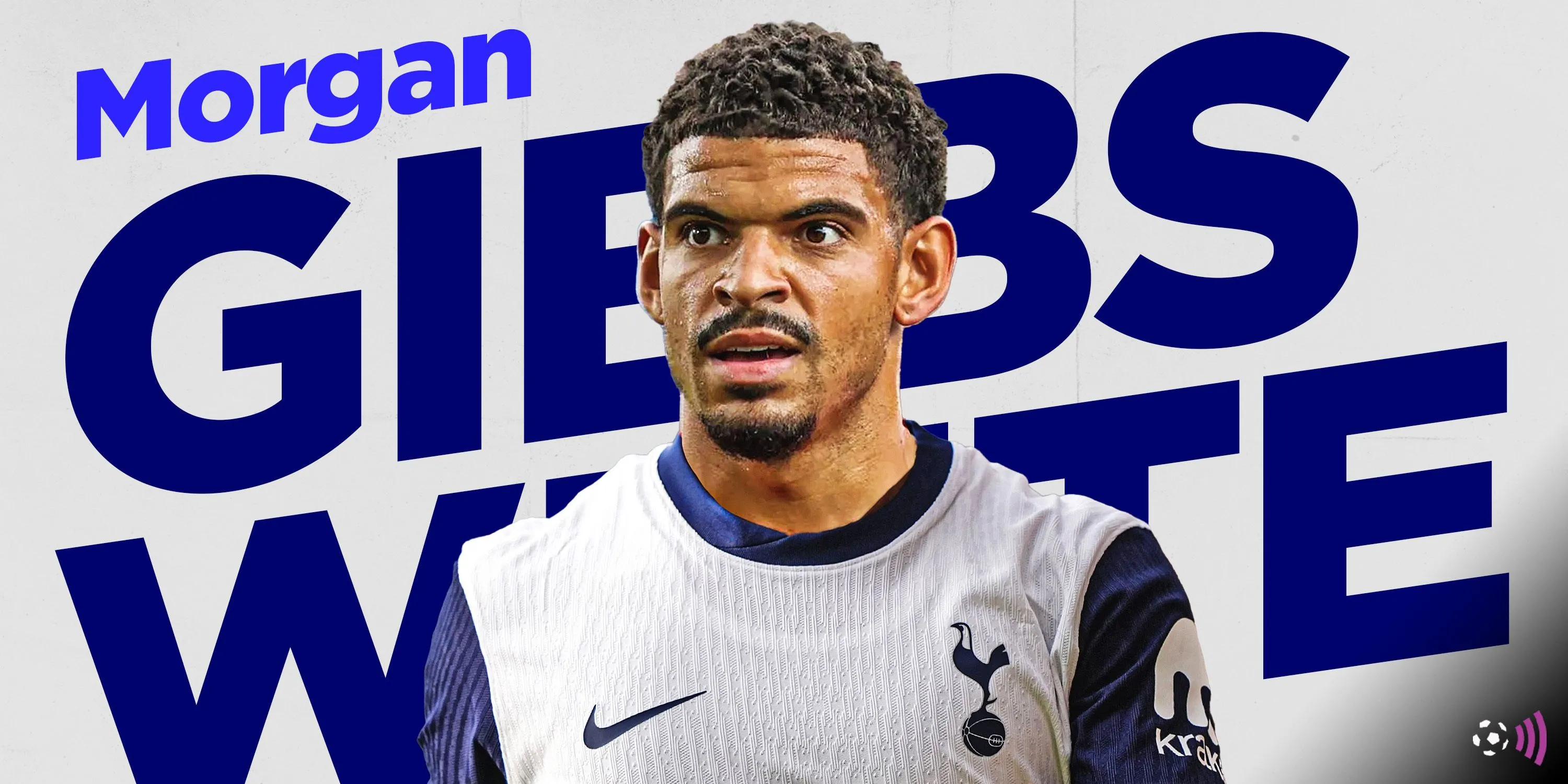 Morgan Gibbs-White trong màu áo Nottingham Forest, mục tiêu chuyển nhượng hụt của Tottenham