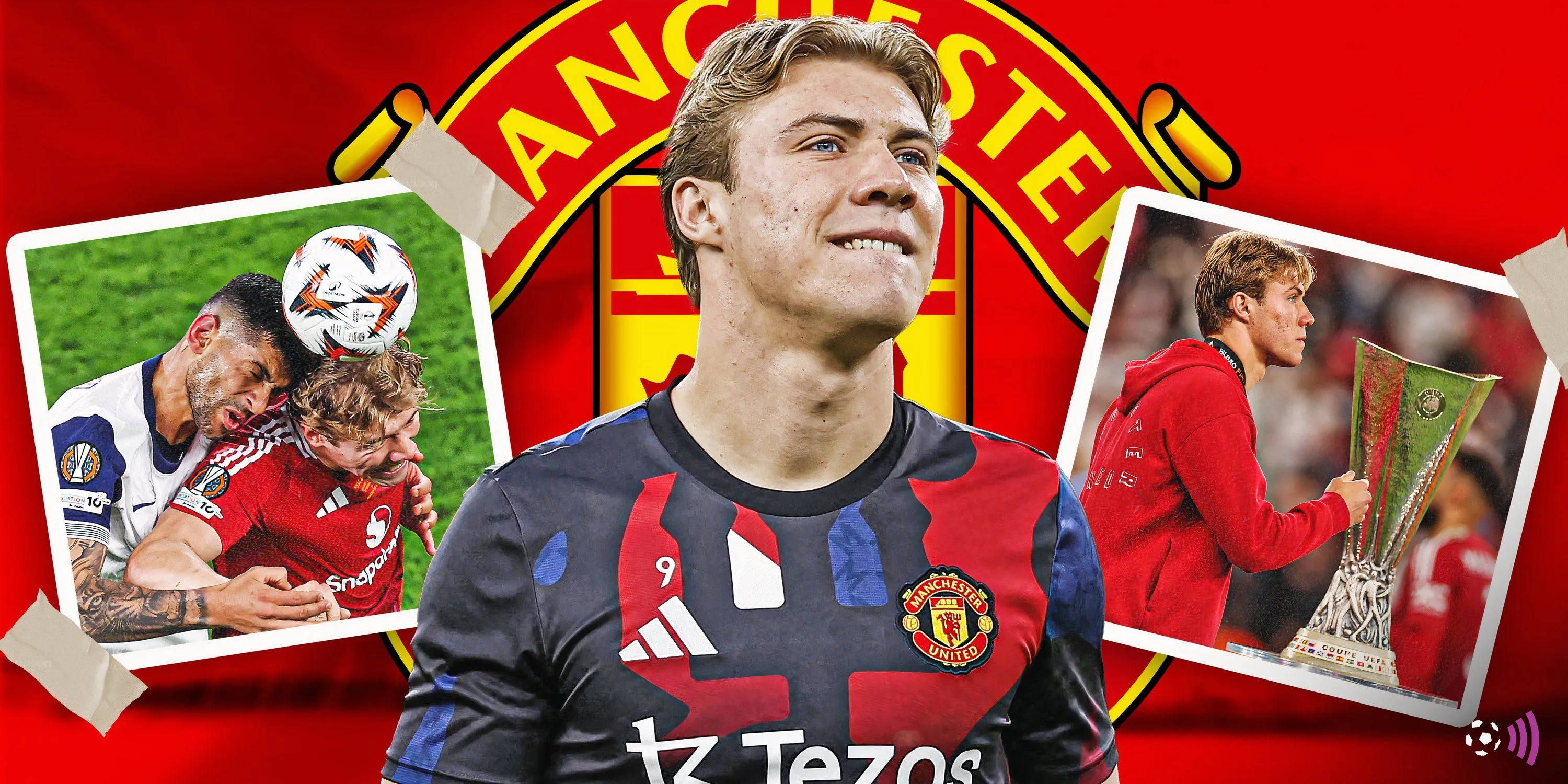 Rasmus Hojlund trong màu áo Man Utd tại Premier League
