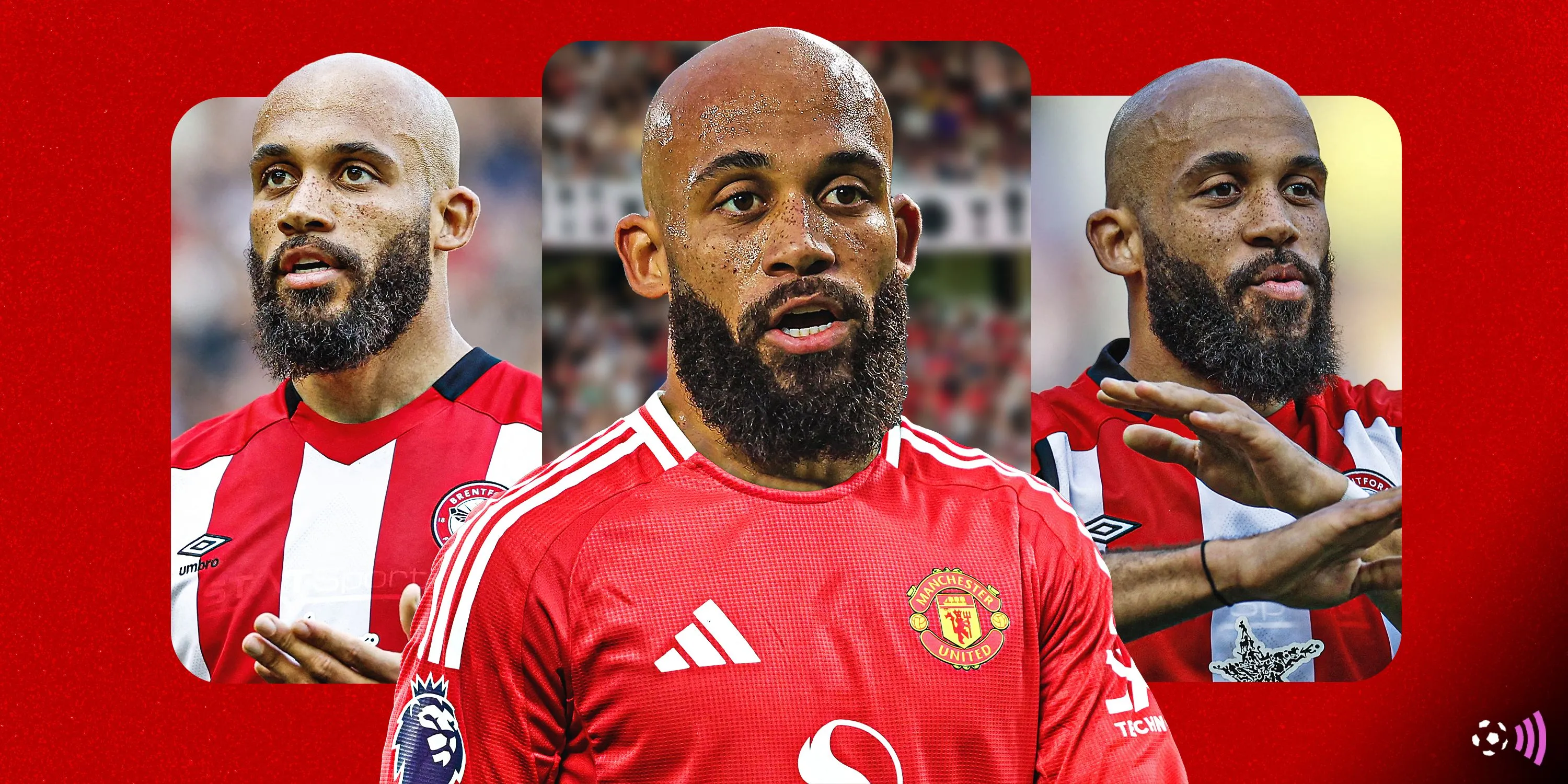 Tiền đạo Bryan Mbeumo, mục tiêu chuyển nhượng của Man Utd