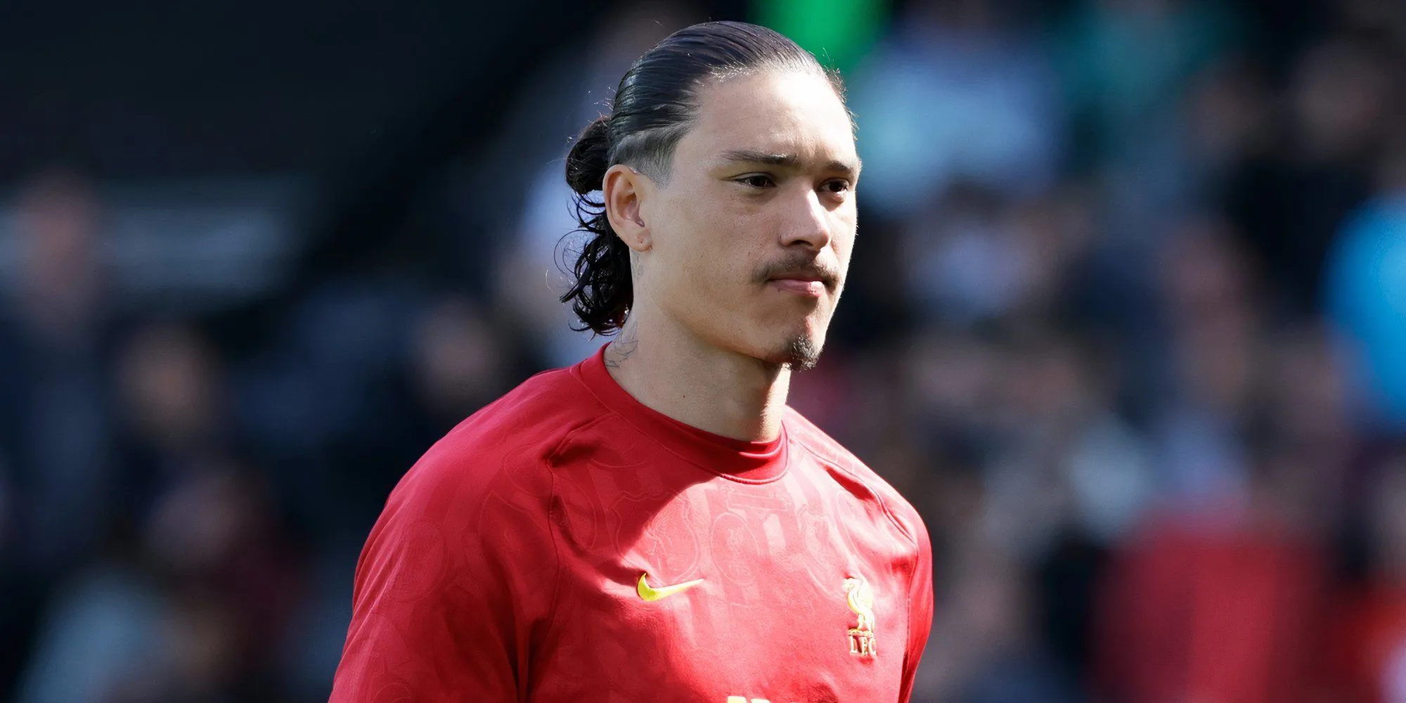 Tiền đạo Darwin Nunez của Liverpool, một mục tiêu chuyển nhượng bất ngờ của Newcastle United.