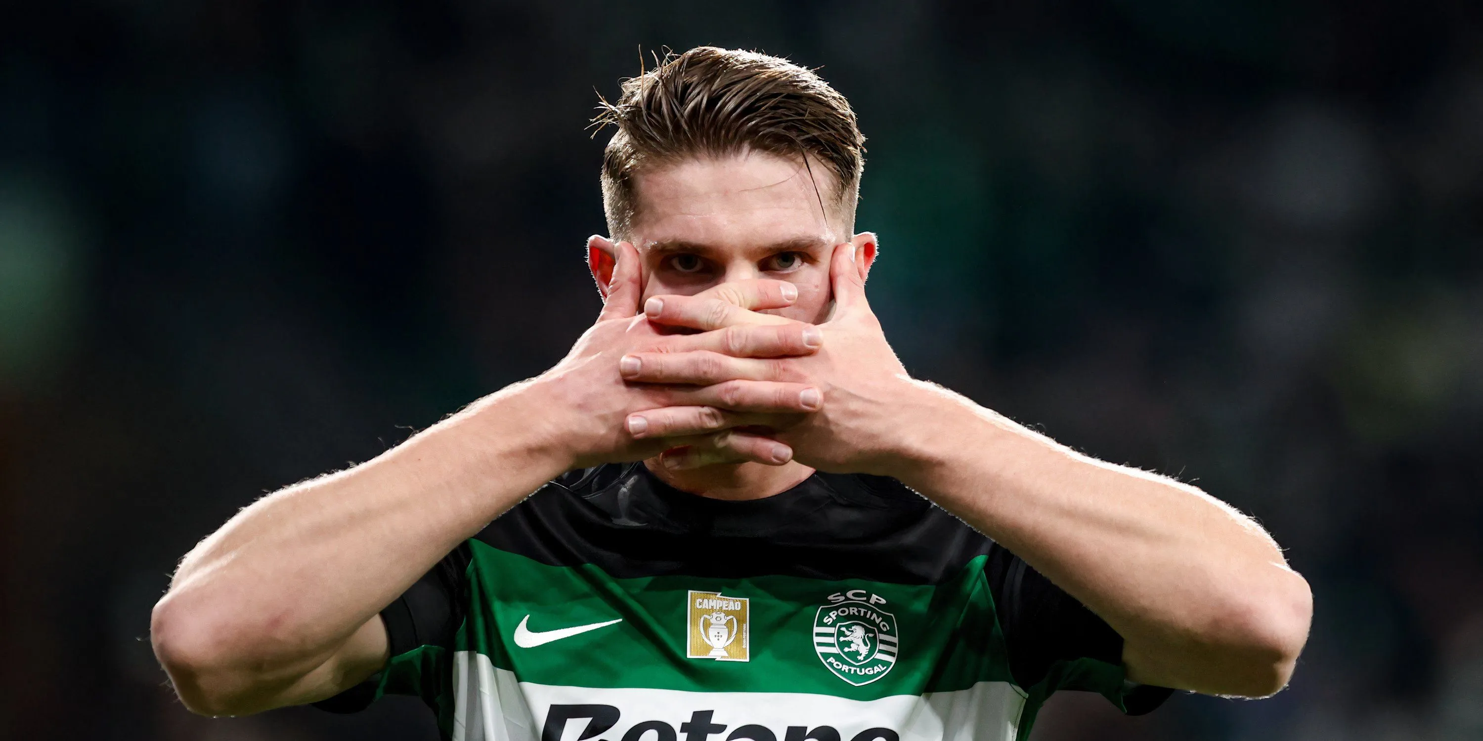 Tiền đạo Viktor Gyokeres trong màu áo Sporting Lisbon