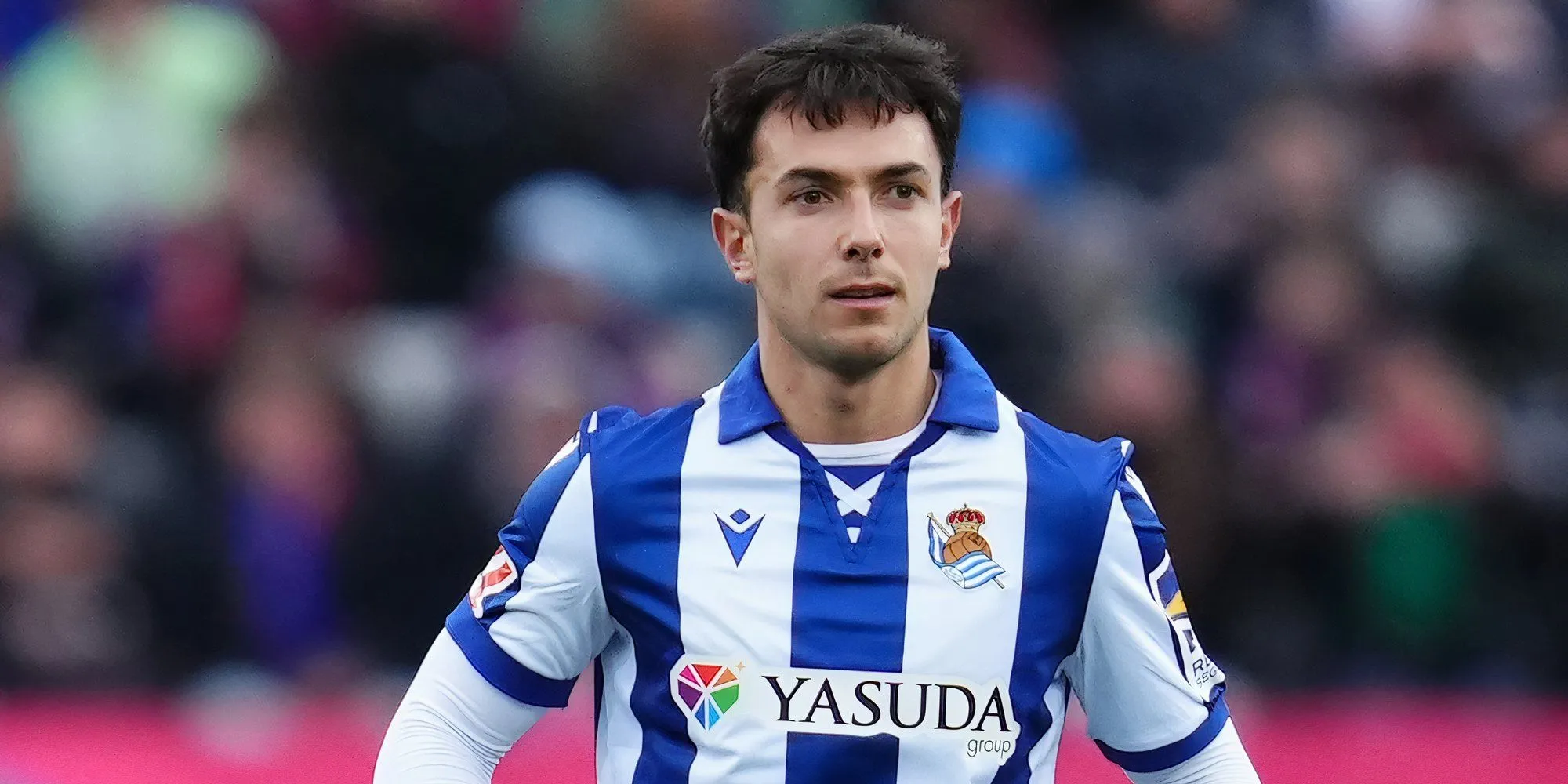 Tiền vệ Martin Zubimendi trong màu áo Real Sociedad, cầu thủ sắp gia nhập Arsenal
