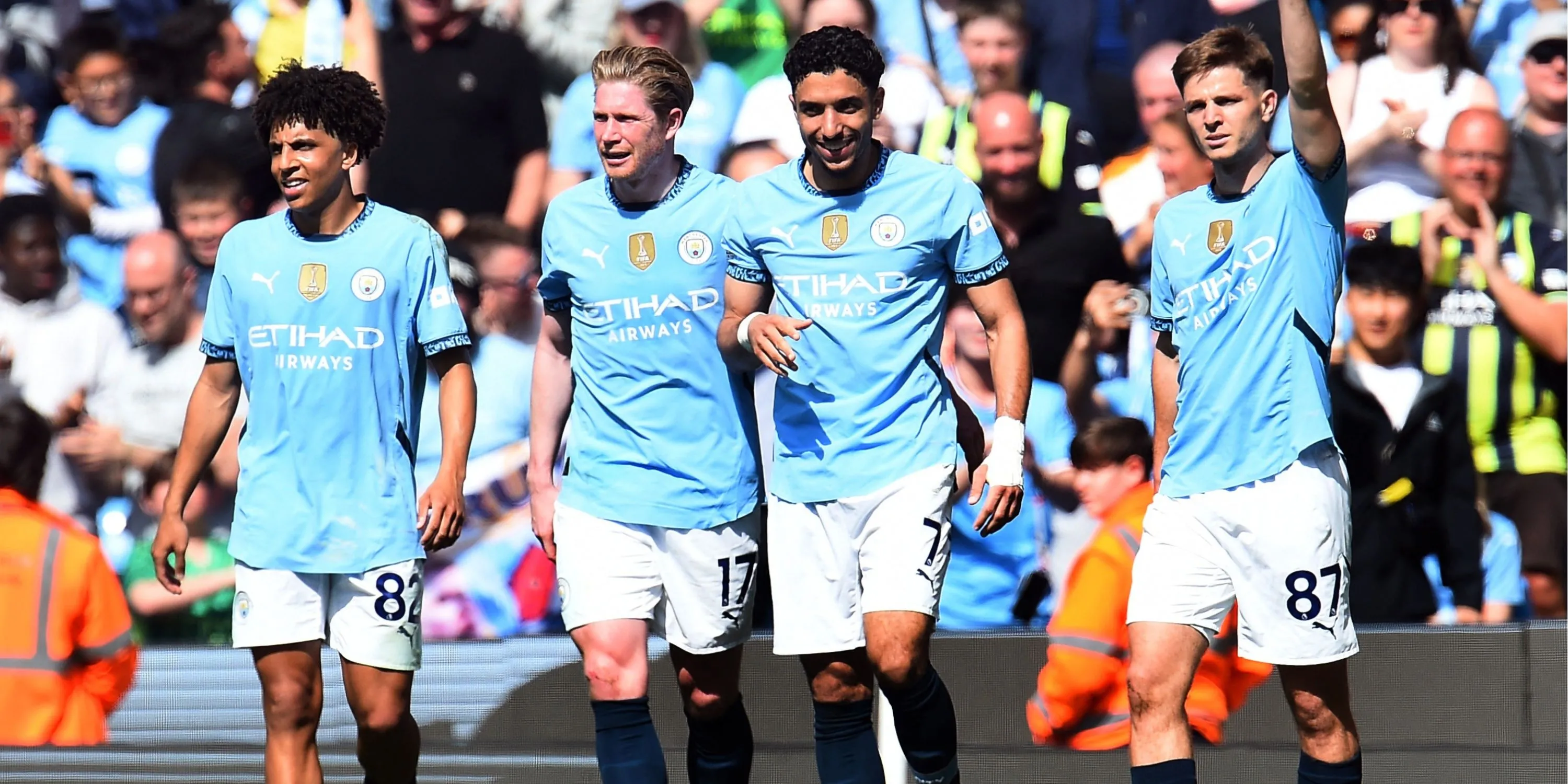 Tiền vệ trẻ James McAtee của Manchester City, mục tiêu chuyển nhượng của Nottingham Forest.