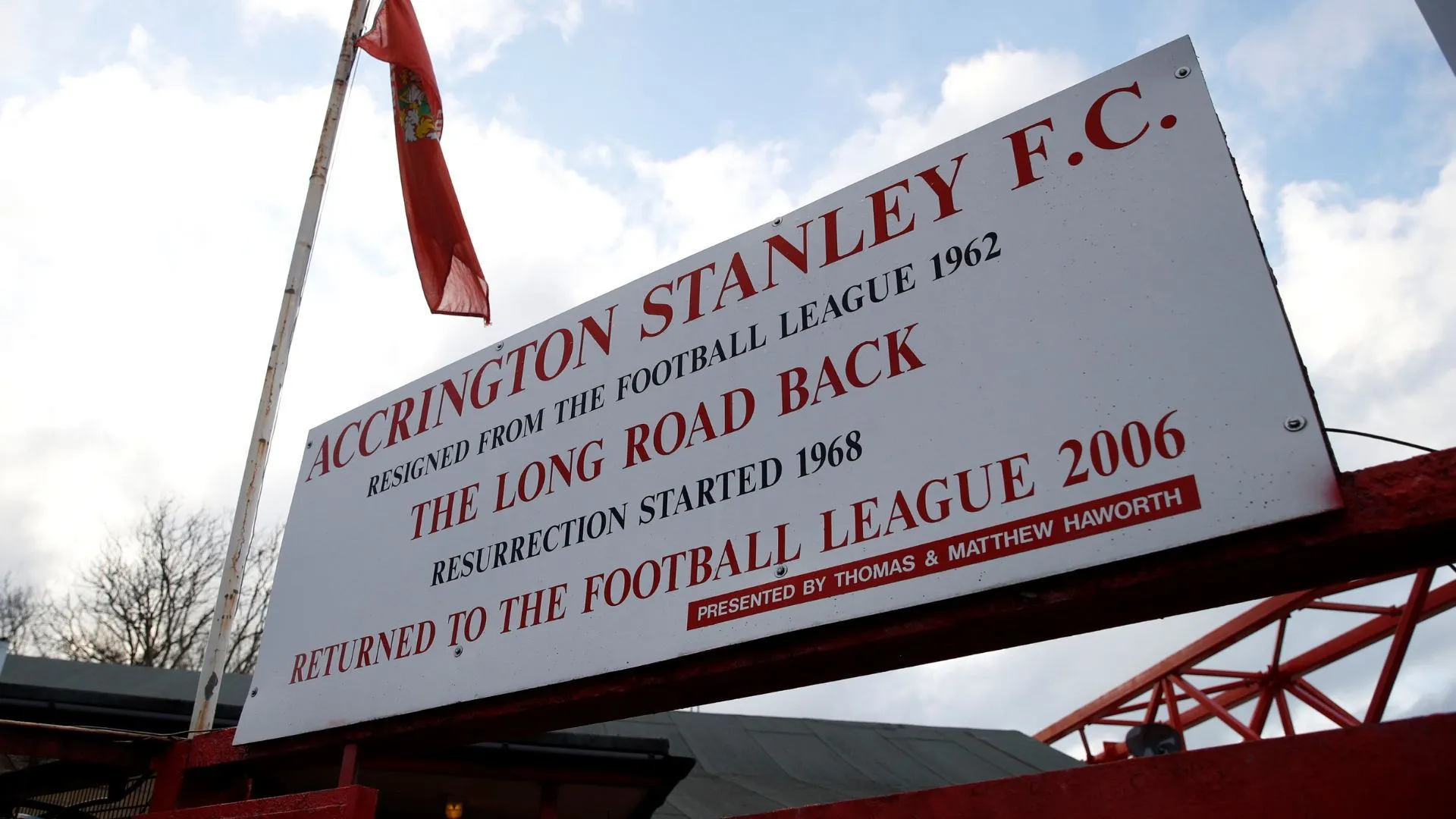 Toàn cảnh sân vận động Wham Stadium của Accrington Stanley