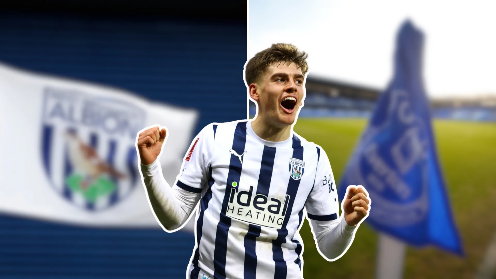 Tom Fellows (West Brom) trong bối cảnh tin đồn chuyển nhượng đến Everton với giá 10 triệu bảng