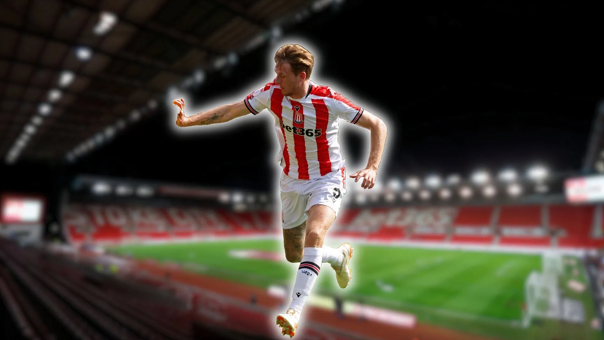 Wouter Burger thi đấu cho Stoke City tại sân vận động bet365, thể hiện phong độ ấn tượng trước khi chuyển đến Bundesliga.