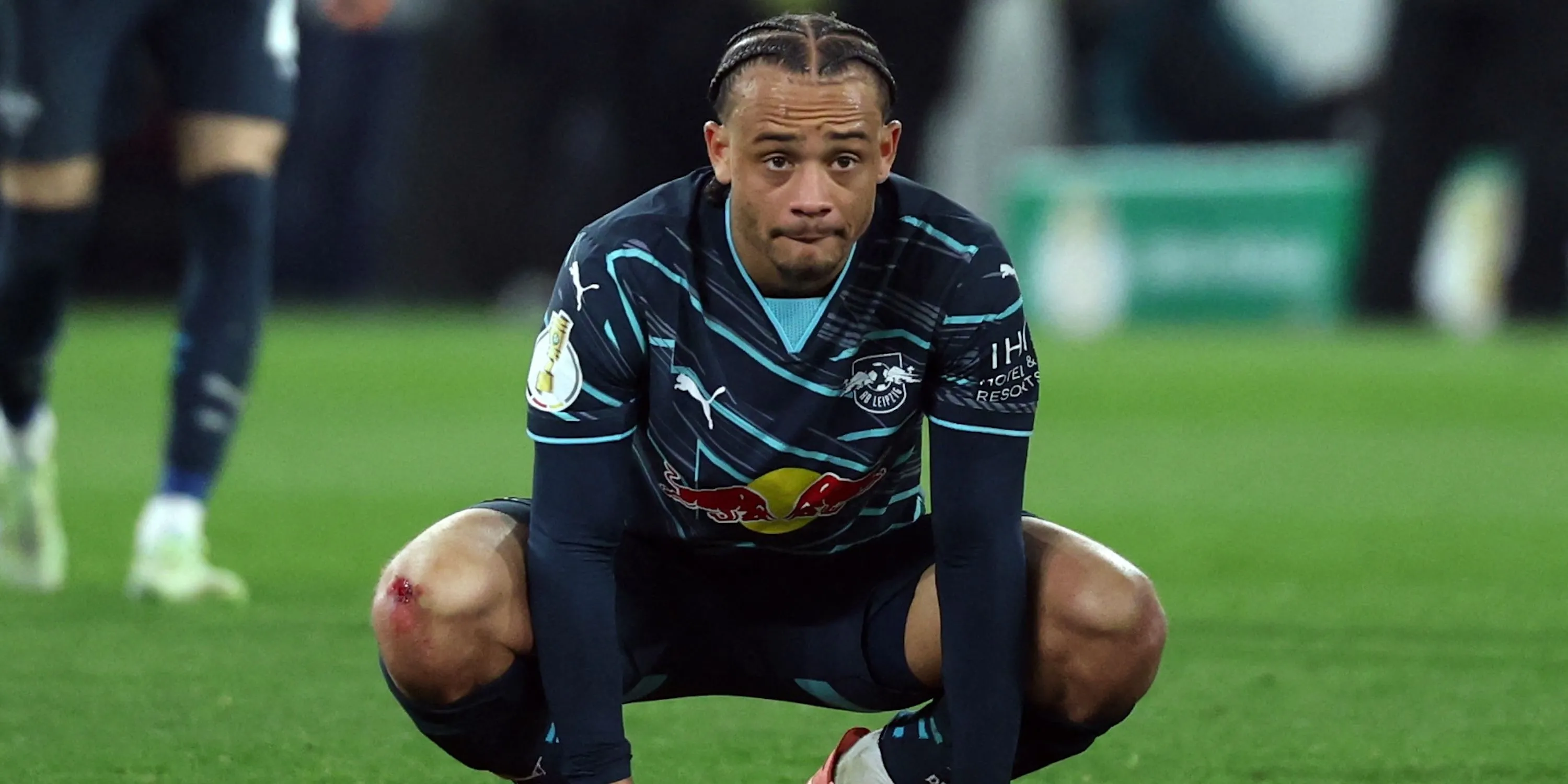 Xavi Simons của RB Leipzig thể hiện sự tập trung và tư duy chiến thuật trên sân