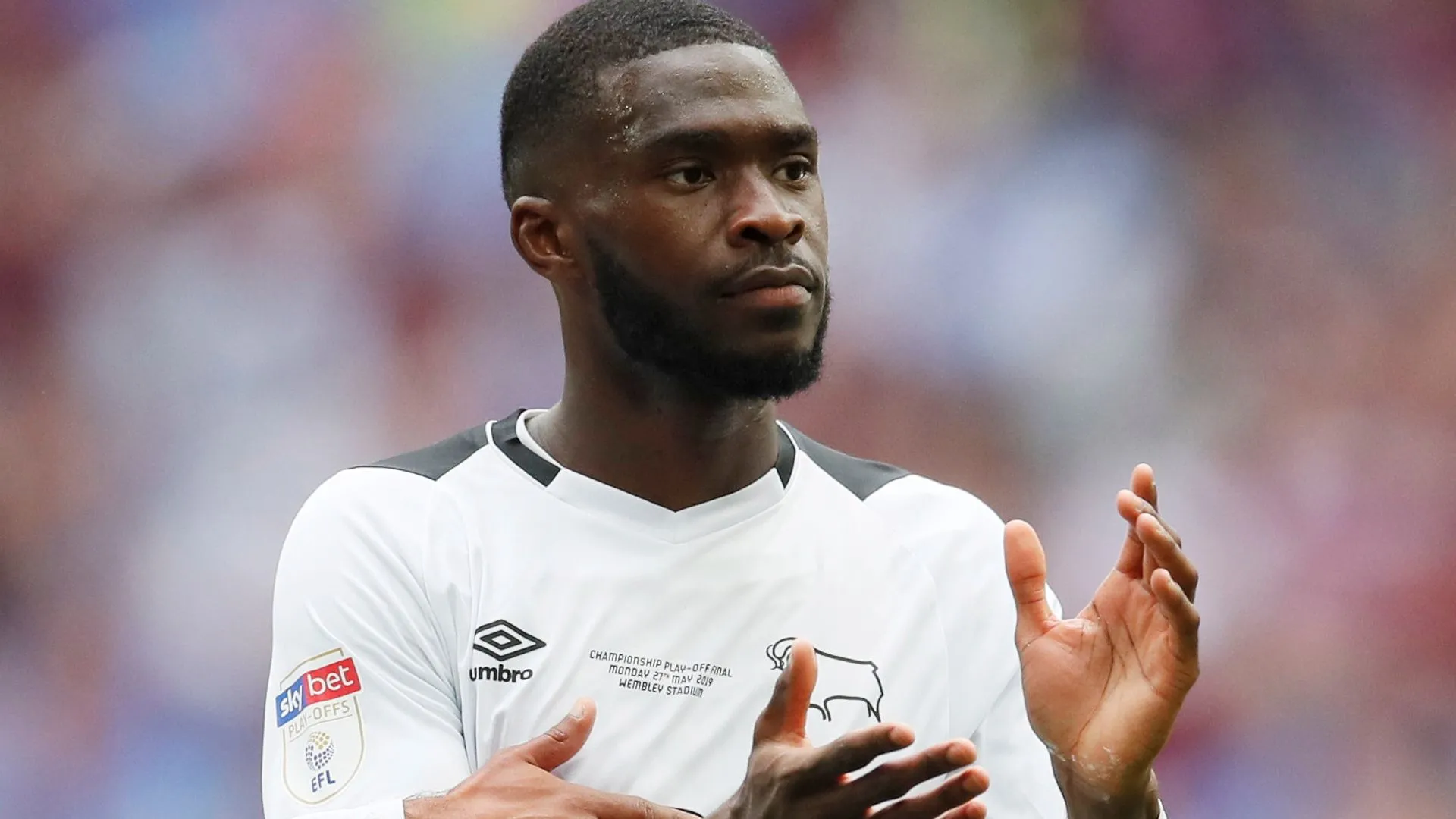 Tomori trong màu áo Derby County