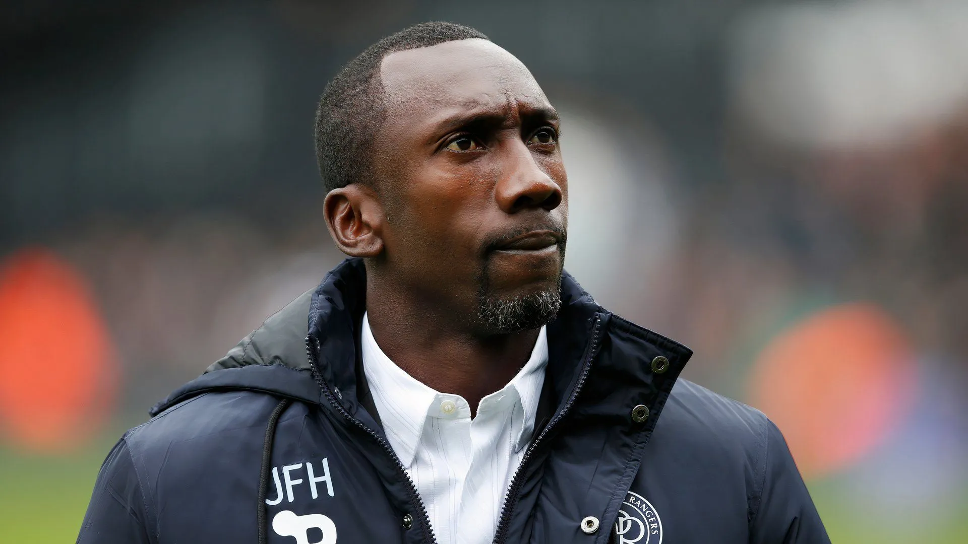 Jimmy Floyd Hasselbaink với QPR trong buổi tập cường độ cao