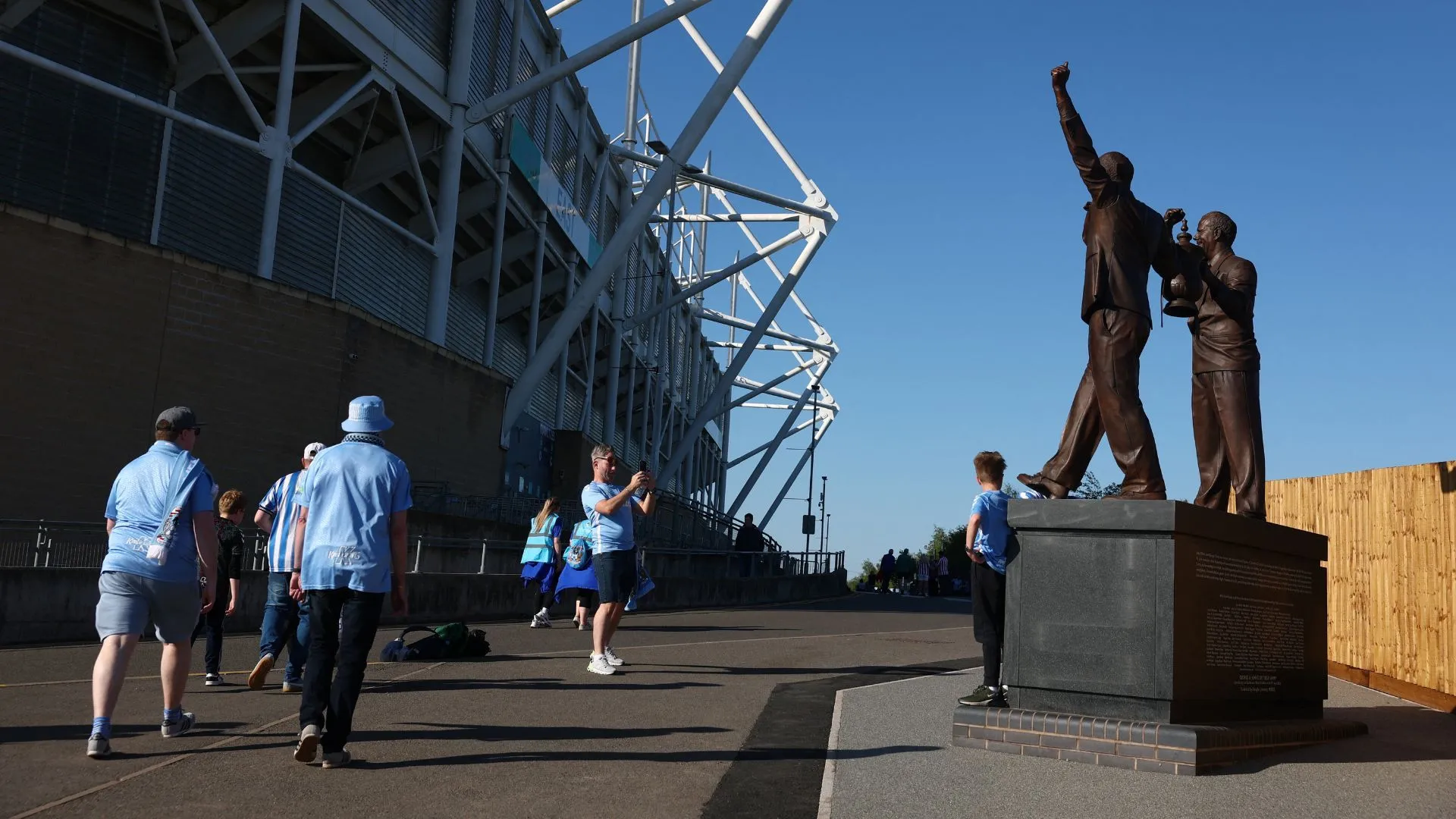 Sân vận động CBS Arena, sân nhà của câu lạc bộ Coventry City, nơi Kaine Kesler-Hayden đang tỏa sáng